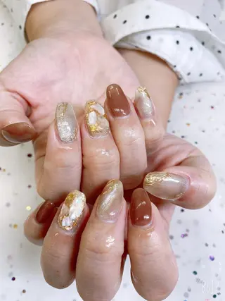 ネイル 🦋ネイルサロン ブラン🌈ゆりのネイルデザイン