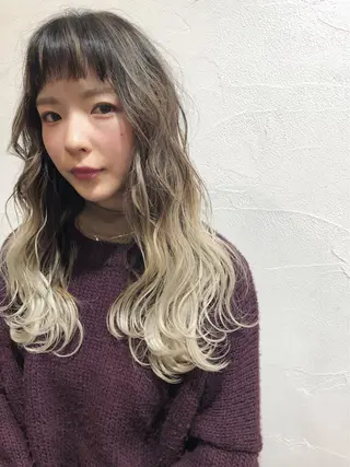 ミディアム カラー メンズカット特化柏駅 徒歩3分LOUのヘアスタイル