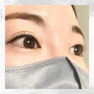 マツエク・マツパ Aim NAIL&EYELASH.BROW立花店所属・Aim立花店 Mihoのマツエク・マツパデザイン