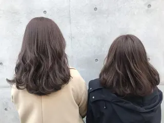 ロング カラー パーマ BEBE所属・ご新規様限定 透明感カラーKANAのヘアスタイル