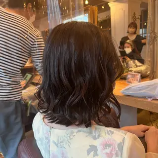 ミディアム 髪質改善/shuki 韓国/代表取締役のヘアスタイル