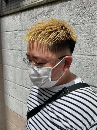 ショート 渋谷 メンズヘア⭐️ タニグチヨシユキのヘアスタイル