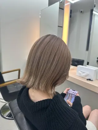 ショート カラー 𝐑𝐲𝐮𝐤𝐢 【店長】ALEAPのヘアスタイル