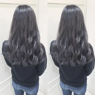 カラー ロング grow上野御徒町【グロウ】所属・ブリーチ・ハイトーン 特化🎉内山のヘアスタイル
