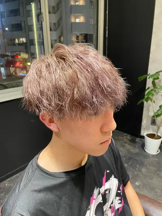 カラー パーマ メンズ 💈メンズ職人 ルキト💈のヘアスタイル