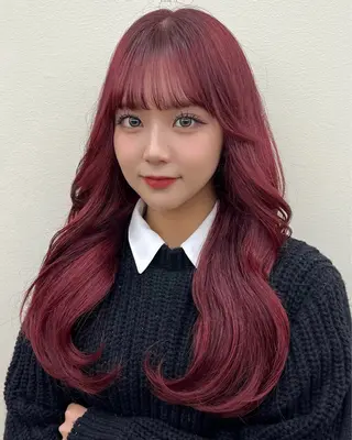 ロング カラー belle 表参道 terrace所属・抜きっぱなしブロンド /ハイトーン/カナタのヘアスタイル