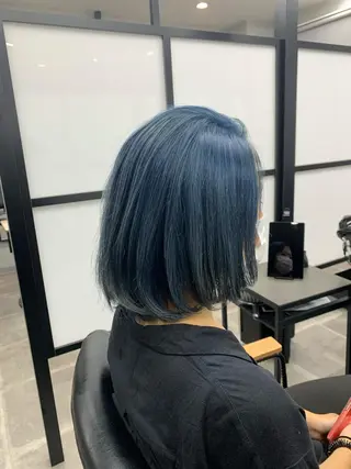 ショート カラー hairworksbadass所属・菊地 旬のヘアスタイル