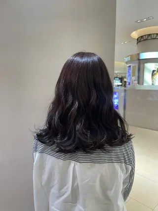セミロング 田中 くるみのヘアスタイル