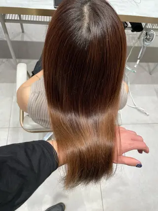 顔周り/透明感カラー /韓国ヘア/TAKUのヘアスタイル