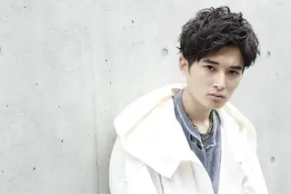 パーマ メンズ BABY 艶髪暗髪ヘア💖達人のヘアスタイル