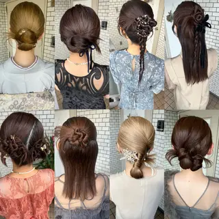 ヘアアレンジ 大人可愛いヘアメイク 💋🧚‍♀️しずかのヘアスタイル