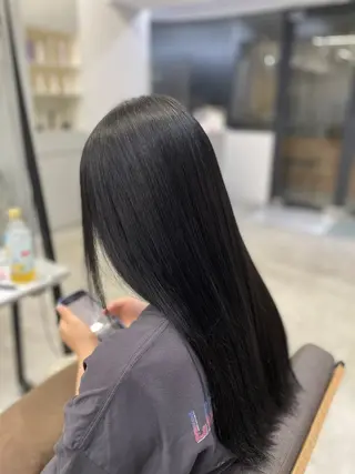 ロング 絶対綺麗な暖色カラー 🎯あります✨増渕✨のヘアスタイル