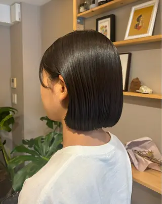 似合わせカット/ 艶カラー/いらみなのヘアスタイル