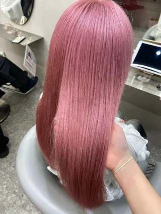 ロング カラー 新宿/韓国ヘア 中明度カラー/かやのヘアスタイル