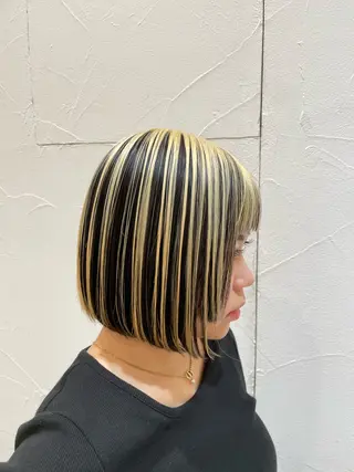 ショート カラー ✩𝐴𝑠ℎ 中目黒 浦野 遥‎✩*｡のヘアスタイル