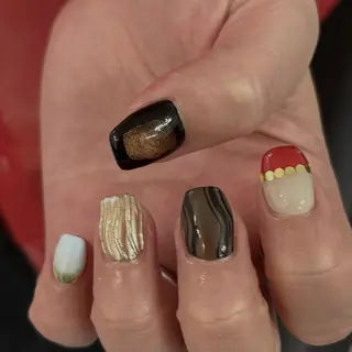 ネイル 佐藤 渚紗のネイルデザイン