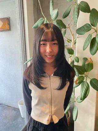 ロング キッズ mito.ボブ/ ショート　みなよのヘアスタイル