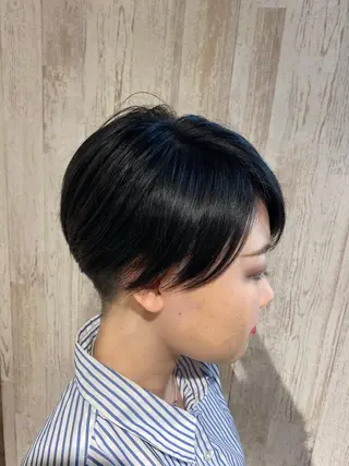 ショート 大場 優のヘアスタイル