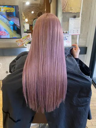 ロング カラー 百瀬 なつ美のヘアスタイル