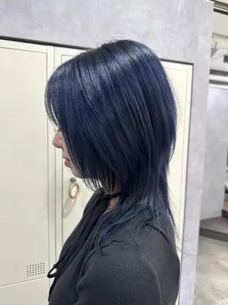 ミディアム プルエクステ/透明感 カラー✨KAZUKIのヘアスタイル