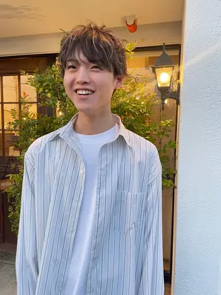 メンズ 永井 瑞穂のヘアスタイル