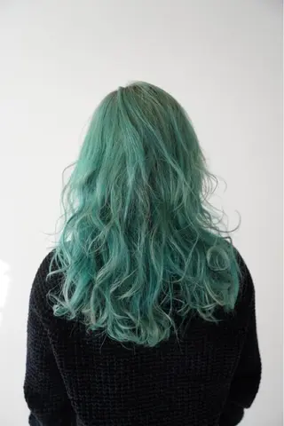 ロング カラー ヘアアレンジ カツキ/GARTE 代官山のヘアスタイル