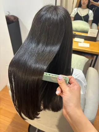 ロング カラー 齋藤 奈美希のヘアスタイル