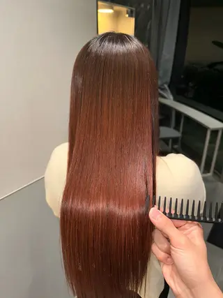 セミロング Wisteria所属・美髪特化✨ 伊織✨縮毛矯正✨のヘアスタイル