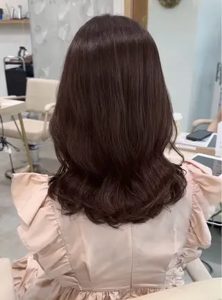 ミディアム パーマ 横山将大/wカラー/ 韓国風パーマ/恵比寿のヘアスタイル