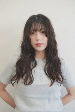 ロング パーマ joemi by unami所属・rin/新宿 /モデル募集中✨️のヘアスタイル