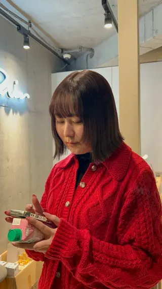 ショート カラー 葉月/ボブ/ 透明感カラー／中目黒のヘアスタイル