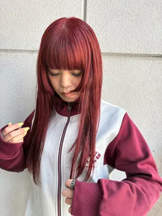 ロング カラー ichika/天神 /parc hairのヘアスタイル