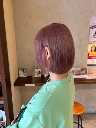 ミディアム カラー Lee上新庄店所属・上新庄Lee千馬 優のヘアスタイル