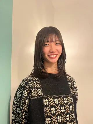 ミディアム 🦋女子ウケメンズ パーマYUI🦋のヘアスタイル