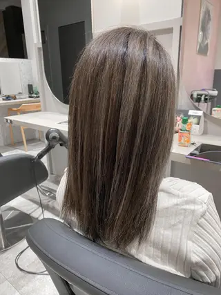 ミディアム カラー LA KING GINZA TOKYO所属・🧡ショートの達人 🧡SHOのヘアスタイル