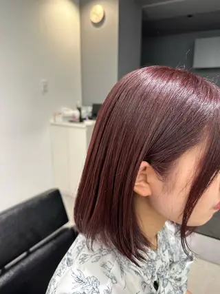 ミディアム 艶髪カラー特化 mao🍒のヘアスタイル