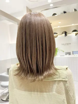 ミディアム カラー ヘアアレンジ 新宿color🐝 AYAKA🌈💖のヘアスタイル