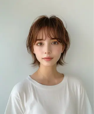 ショート ハイライトデザイン 特化/表参道/みづきのヘアスタイル