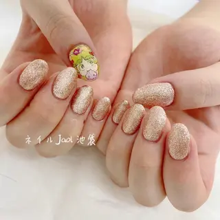ミディアム nail jaol池袋店所属・ネイルJaol 池袋のネイルデザイン