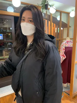 ロング パーマ つくばUtooe's 副店長　寺沢颯のヘアスタイル