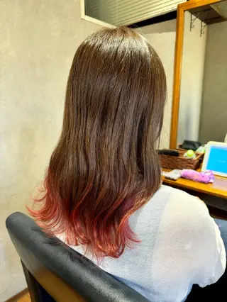 ロング カラー ✨ハイトーン カラー福岡拓也✨のヘアスタイル