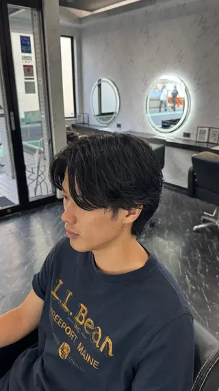 メンズ 岡田 慎之介のヘアスタイル