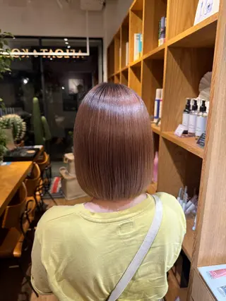 ミディアム afloatkobe所属・美髪/髪質改善 川口凌弥のヘアスタイル