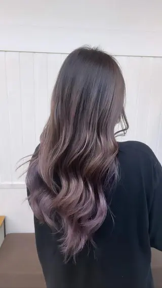 セミロング カラー HIKARU副店長/ ✨️髪質改善のヘアスタイル