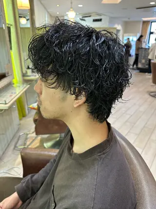 パーマ メンズ メンズパーマ特化🔥 ツイスパ/シャドウのヘアスタイル