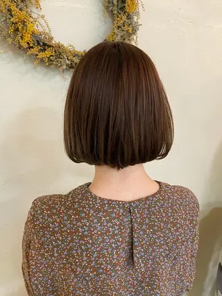 ミディアム パーマ ENIF ヤマグチアツコのヘアスタイル
