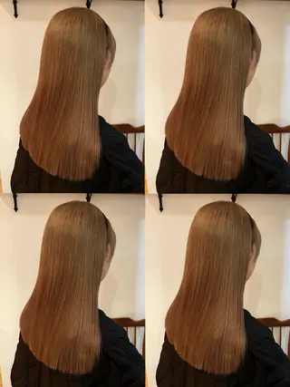 セミロング カラー 🐻艶髪ヘア/韓国風 /隈河🐻のヘアスタイル