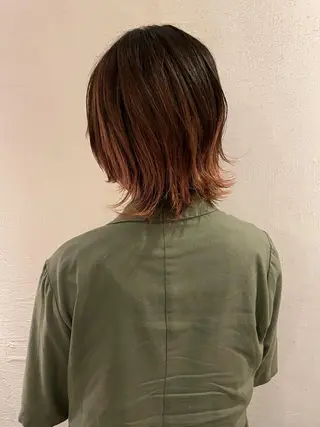 ミディアム gram岡崎南 KYOKOのヘアスタイル