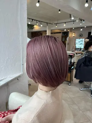 ショート カラー 💛ハイトーン💛 りむのヘアスタイル