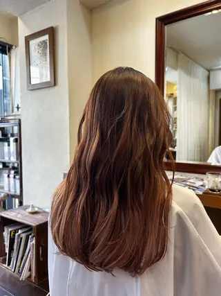 ロング カラー Masaki ブリーチカラーのヘアスタイル